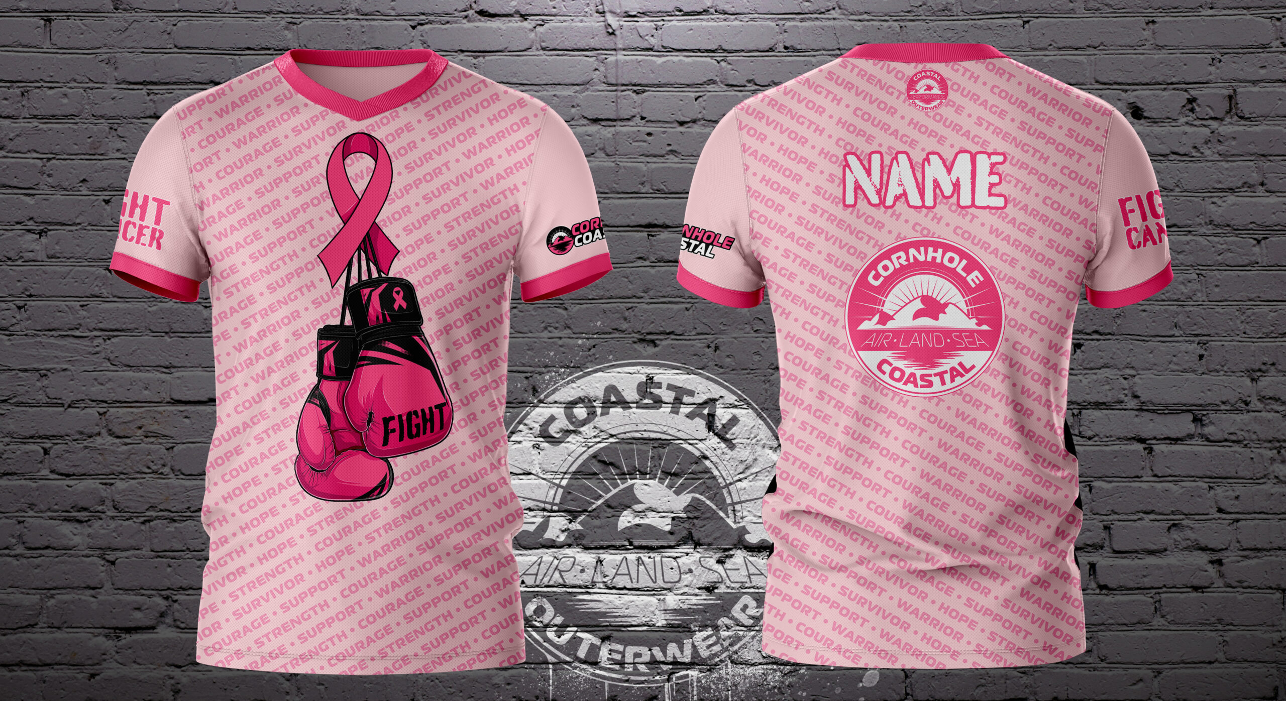 Breast Cancer Awareness Pink Jersey