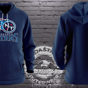 Norfolk Titans Navy Blue Hoodie (Thick)