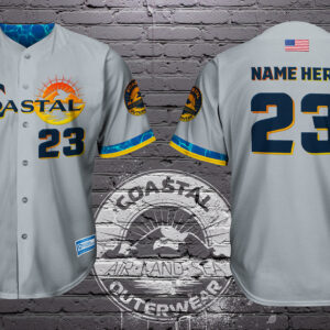 Coastal Crew 2025 Pro Player Jersey- Slate Gray