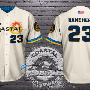Coastal Crew 2025 Pro Player Jersey- Cream