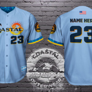 Coastal Crew 2025 Pro Player Jersey - Baby Blue