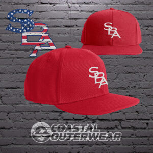 SBA Red Hat with White Logo