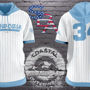 SBA Carolina Blue/ Pinstripe Hoodie
