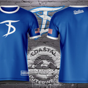 Tidewater Drillers Blue Dri-Fit T-Shirt