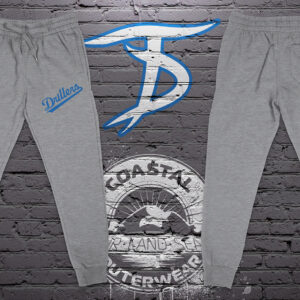 Tidewater Drillers Gray Joggers w/ Full Logo
