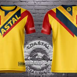 Coastal Outerwear Performance Shirt- Yellow