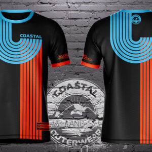 Coastal Outerwear Performance Shirt- Black